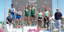 Canottaggio: beach sprint, tre argenti azzurri al Trofeo Filippi