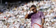 Cobolli cede al 5/o set, Zverev vince il Roland Garros
