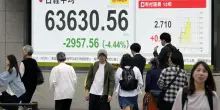Borsa: Tokyo, apertura in ribasso (-0,71%)