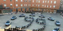 Al via la 1000 Miglia, Polizia fa la scorta e ha tre auto in gara