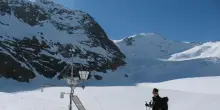 Troppo caldo, stop allo sci estivo sul ghiacciaio dello Stelvio