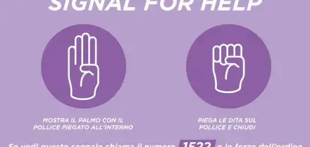Molestata alla fermata del bus usa il 'Signal for help' e fa fermare l'aggressore