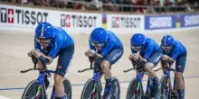 Mondiali ciclismo: doppietta d'argento per l'Italia, nell'inseguimento uomini e in quello donne