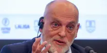 Tebas: 'Il Real usa tecniche di propaganda degne di Goebbels'. Il club: 'Si dimetta'