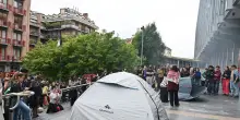 Caro affitti, a Torino tornano le tende davanti all'universit&agrave;
