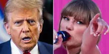 L'account di Trump usa un brano di Taylor Swift per un video, poi lo toglie
