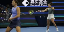 Errani/Paolini ko in 2 set, eliminate ai quarti a Pechino