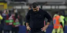 Coppa Italia: Gattuso, '&egrave; una batosta, chiediamo scusa e andiamo avanti'