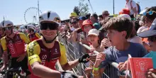 Vuelta: Coquard vince l'ottava tappa, Mas nuovo leader senza Pogacar