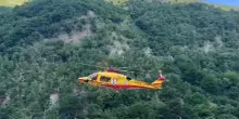 Evacuate con elicottero 29 persone bloccate in due rifugi nel Bergamasco