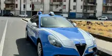 Cucciolo investito, la polizia scorta i proprietari dal veterinario