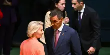 Von der Leyen a Sanchez, 'migrazione &egrave; sfida Ue, raddoppiare gli sforzi'