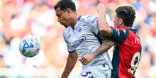Serie A: De Rossi risolleva il suo Genoa, la prima vittoria &egrave; sulla Fiorentina