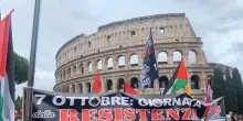 I pro-Pal sfilano a Roma, 'riaccendere i riflettori sulla Palestina'