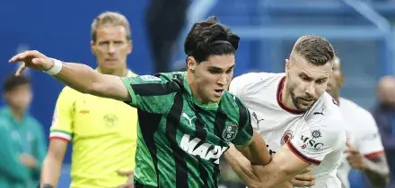 Serie A: in campo Sassuolo-Milan 0-0 DIRETTA