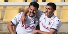 Il Bologna passa 2-1 a Lecce, primi tre punti per i rossobl&ugrave;