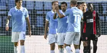 Continua il sogno della Lazio, 3-1 al Monza e primato in classifica
