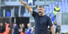 Serie A: Gattuso, 'Juve pi&ugrave; forte di noi, ma voglio una Lazio senza timore'
