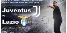 Serie A, Juventus-Lazio in campo domenica alle 20.45 DIRETTA