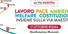 Da tutta Italia a Roma per lavoro e welfare seguendo 'La Via Maestra'