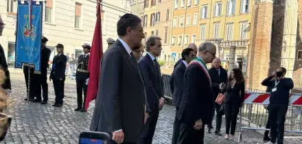 Tensioni al quartiere ebraico di Roma, insulti e urla contro l'Anpi