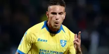 La tripletta di Raimondo fa volare il Frosinone, 4-2 al Sassuolo
