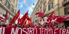 Landini in piazza a Roma: 'Sciopero generale il 20 novembre'