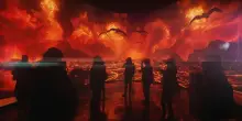 A Napoli l'inferno di Dante diventa una mostra immersiva e multisensoriale