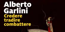 Alberto Garlini, nel mio noir il mercato di notizie false nel '45 e i social