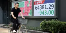 Borsa: Tokyo, apertura in calo (-0,39%)