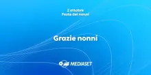 Mediaset, campagna istituzionale con spot per la Festa dei Nonni
