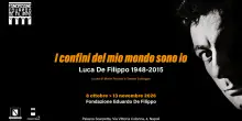 Riflettori su Luca De Filippo con la mostra 'I confini del mio mondo sono io'