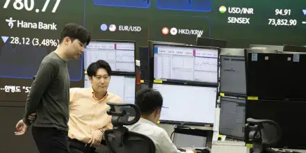 Borsa: l'Asia chiude contrastata tra le trimestrali e timori per l'Ia
