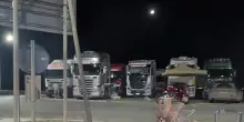 Protesta Tir: resta presidio trasportatori a Gela, 'fermo prosegue'