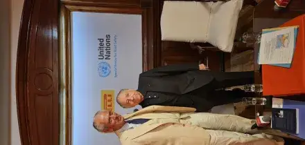 Marco Tronchetti Provera e Jean Todt a New Dehli promuovono la sicurezza stradale