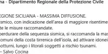 Protezione civile Sicilia a Comuni 'monitorare litorali a rischio tsunami'
