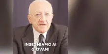 De Luca: "Alla violenza si risponde con una repressione dura"