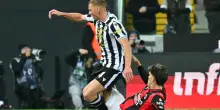 Milan sul velluto a Udine, vince 2-0 e resta a -4 dalla vetta