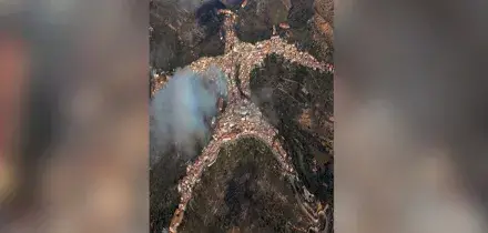 Centuripe, il borgo siciliano a forma di essere umano
