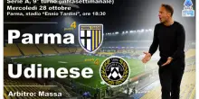 Serie A: Parma-Udinese in campo mercoled&igrave; alle 18,30 DIRETTA