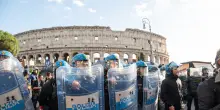Sciopero e corteo a Roma, Usb 'siamo 100mila in piazza'