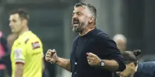 Lazio: Gattuso 'non abituati a certe classifiche, obiettivo sono i 40 punti'