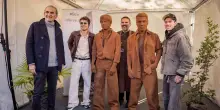 Benji & Fede 'diventano' maxisculture di cioccolato del Gabon a Sciocol&agrave;