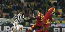 Serie A: Udinese-Roma in campo 2-4 DIRETTA