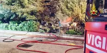 Fuga di gas ed esplosione in casa su ruote nel Maceratese, un ustionato