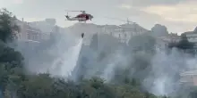 Incendio a Giulianova, fiamme fermate prima delle case