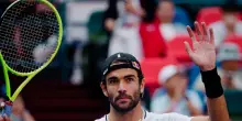 Tennis: Berrettini vince all'esordio a Shanghai, Kovacevic ko in 3 set