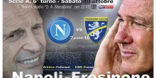 Serie A: sabato alle 20.45 in campo Napoli-Frosinone DIRETTA