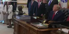 Trump: &ldquo;Merito il Nobel per la pace, ho risolto otto guerre e salvato milioni di vite&rdquo;