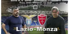 Serie A: Lazio-Monza in campo domenica alle 15 DIRETTA